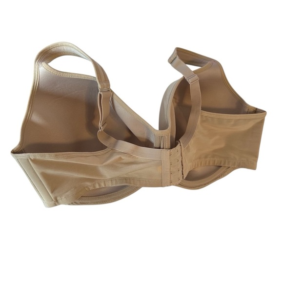 Cacique Full Coverage Underwire Bra Size 44F Nude Supportive - Picture 2 of 6